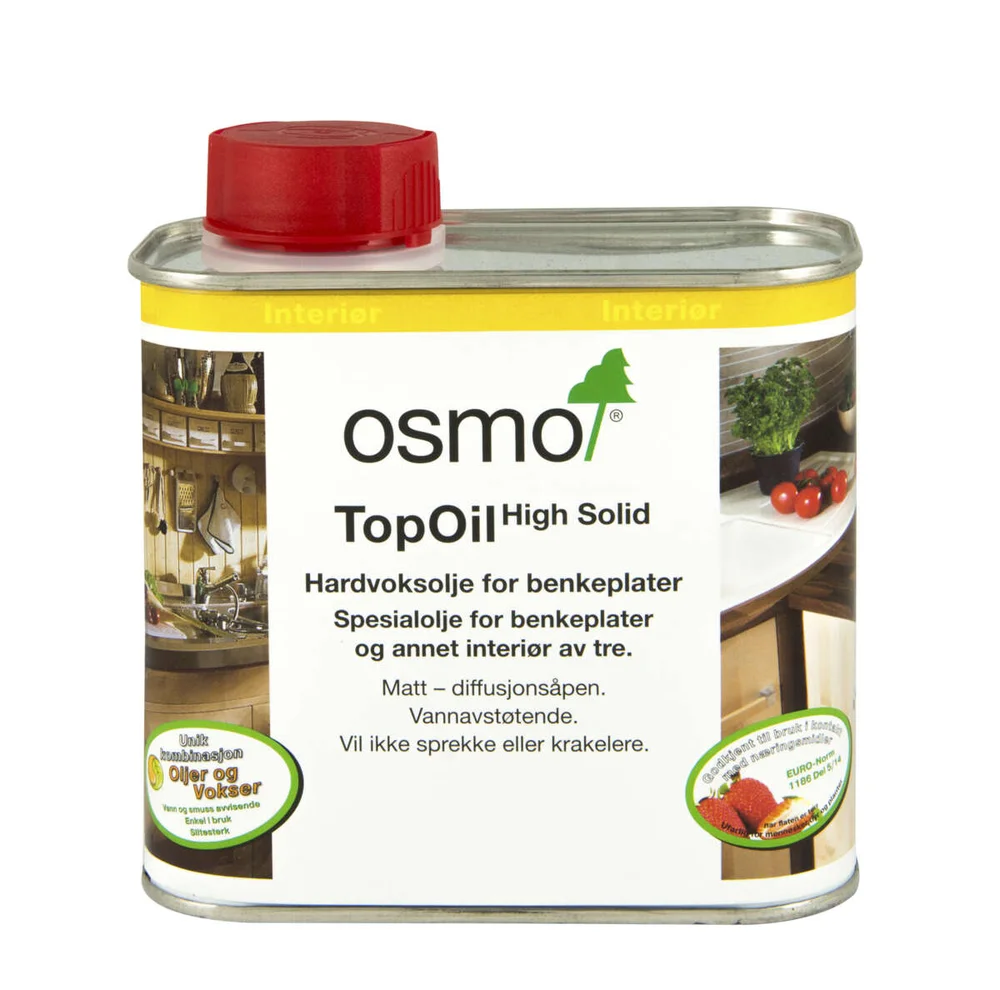 Osmo Topoil 3037 hvit hardvoksolje v:2989120 Osmo Topoil 3037 hvit hardvoksolje v:2989120