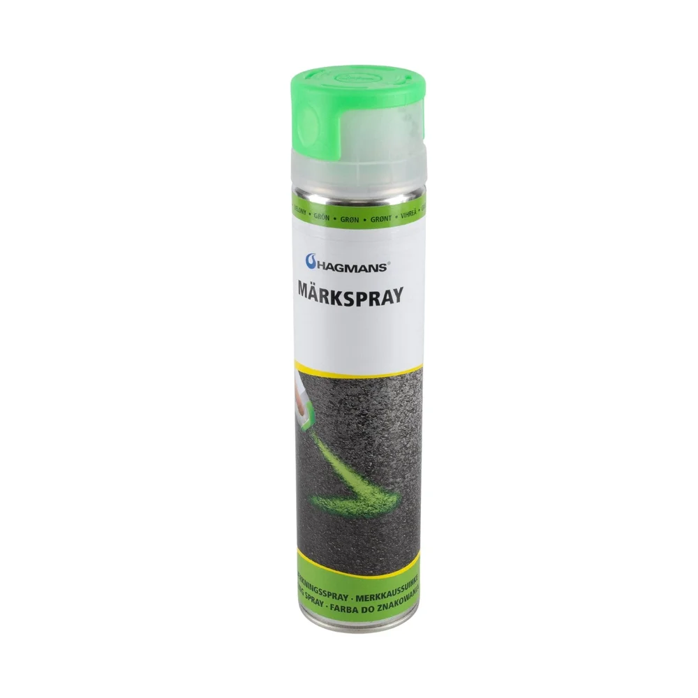 Hagmans Merkespray fluorescerende grønn, 600 ml v:9155456 Hagmans Merkespray fluorescerende grønn, 600 ml v:9155456