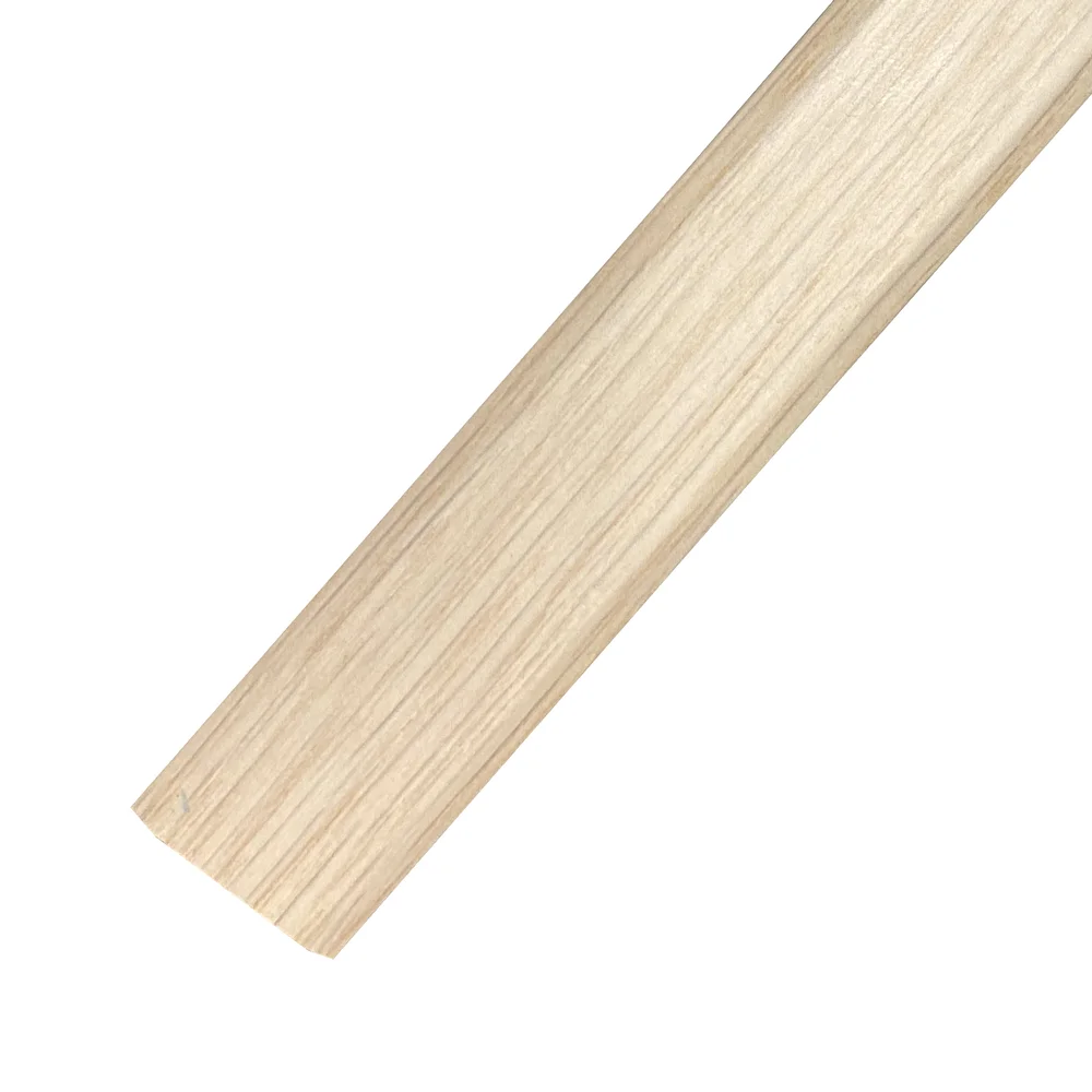 Hvit alu eik overgangslist 25mm 2m v:4418587