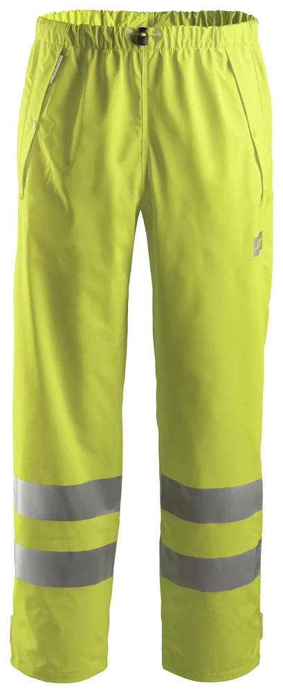 Regnbukse 8243 PU High Vis kl.2 gul XS v:8131802 Regnbukse 8243 PU High Vis kl.2 gul XS v:8131802