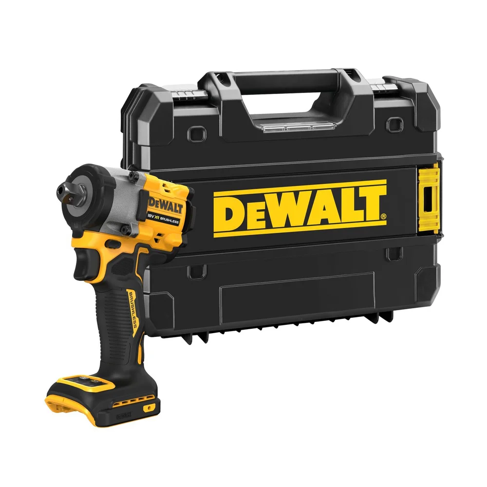 Dewalt Muttertrekker DCF922NT 18V XR, 1/2", TSTAK, uten batteri & lader v:1797505 Dewalt Muttertrekker DCF922NT 18V XR, 1/2", TSTAK, uten batteri & lader v:1797505