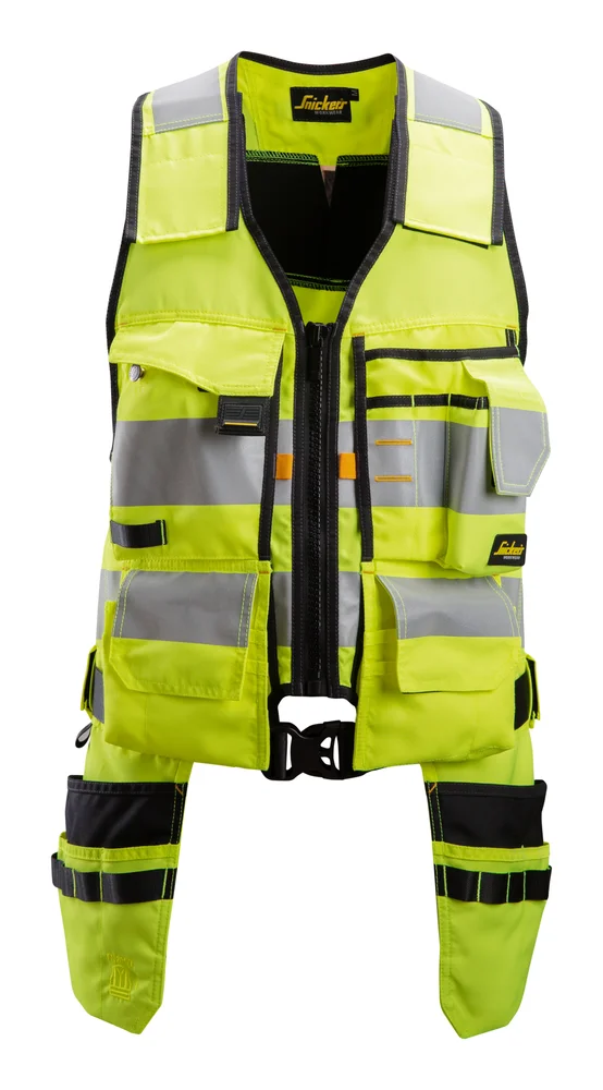 Håndverksvest 4230 AllroundWork kl.1 HiVis gul/sort M v:1728023 Håndverksvest 4230 AllroundWork kl.1 HiVis gul/sort M v:1728023