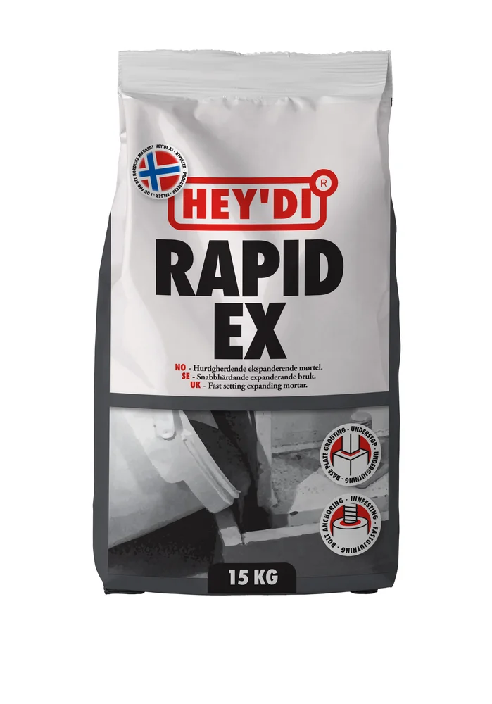 HEYDI RAPID EX 15KG MØRTEL v:3155453