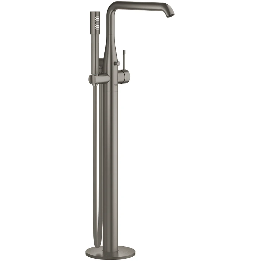 GROHE ESSENCE FRITTSTÅENDE BADEKARARMATUR FOR GULVMONTERING BØRSTET HARD GRAPHITE v:9760878