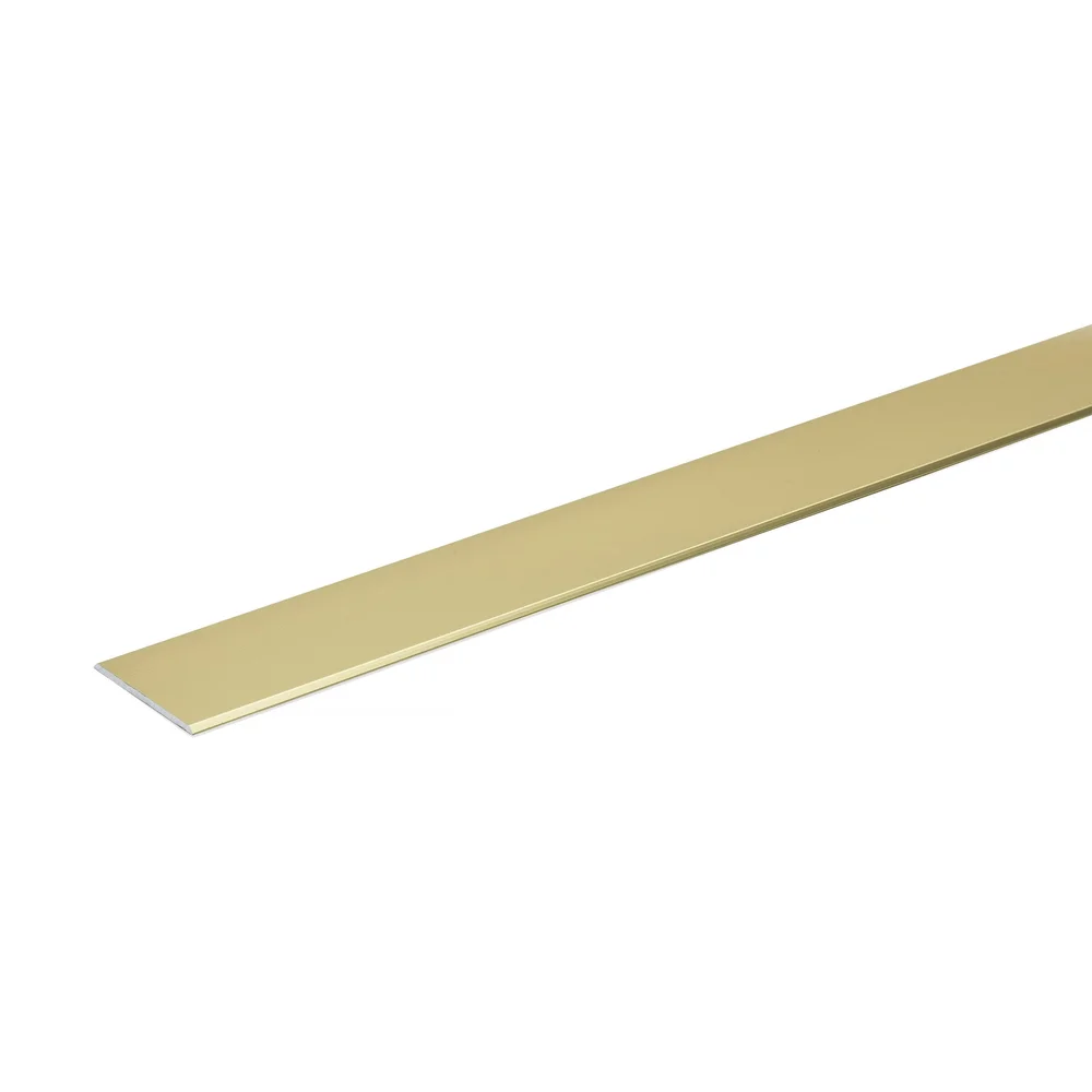 Habo Skjøtelist selvklebende SA24, messing, 1000 mm v:5266933 Habo Skjøtelist selvklebende SA24, messing, 1000 mm v:5266933