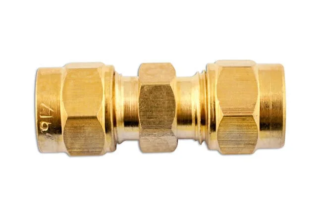 Skjøtekoblinger messing 1/2", 5 stk v:2878275