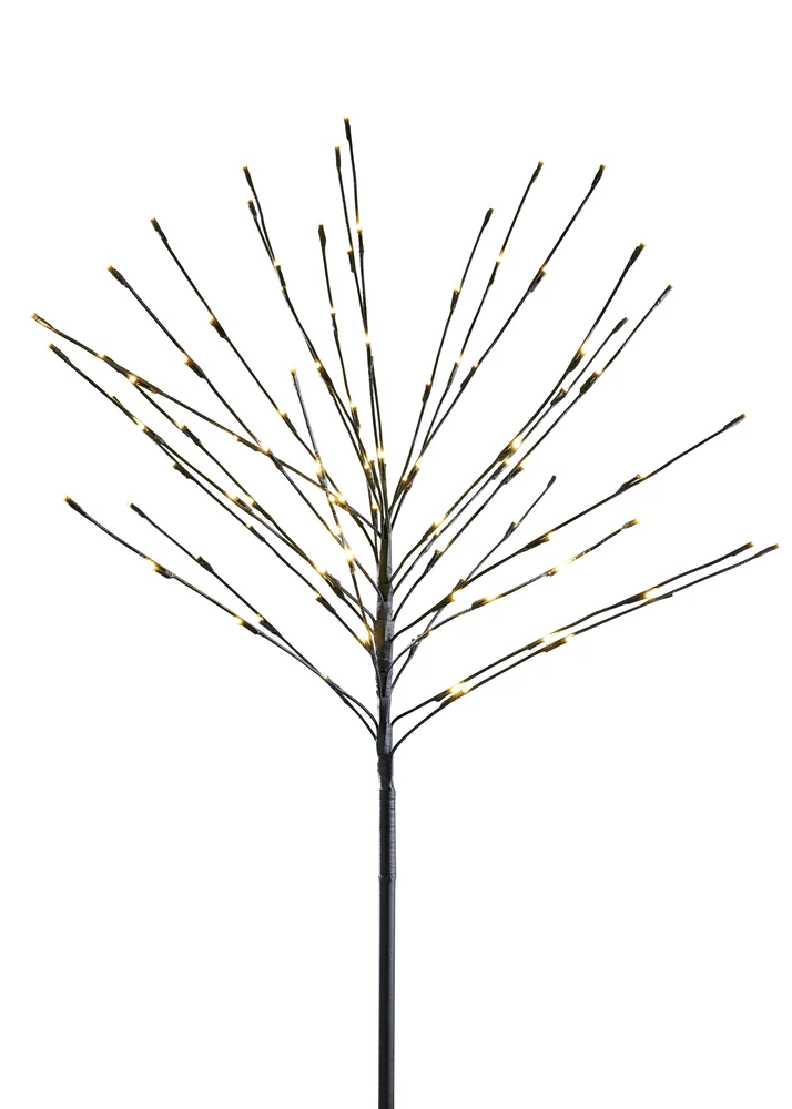 Lystre med 100 LED-lys og timer 1,2 meter v:8394893