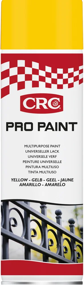 CRC FÄRG GUL SPRAY 500ML v:8177845 CRC FÄRG GUL SPRAY 500ML v:8177845
