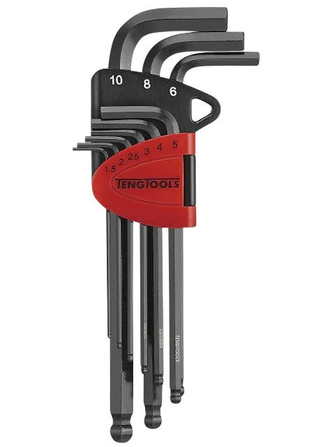 TENG SEKSKANTNØKKELSETT 9DEL 1499MM v:2535885