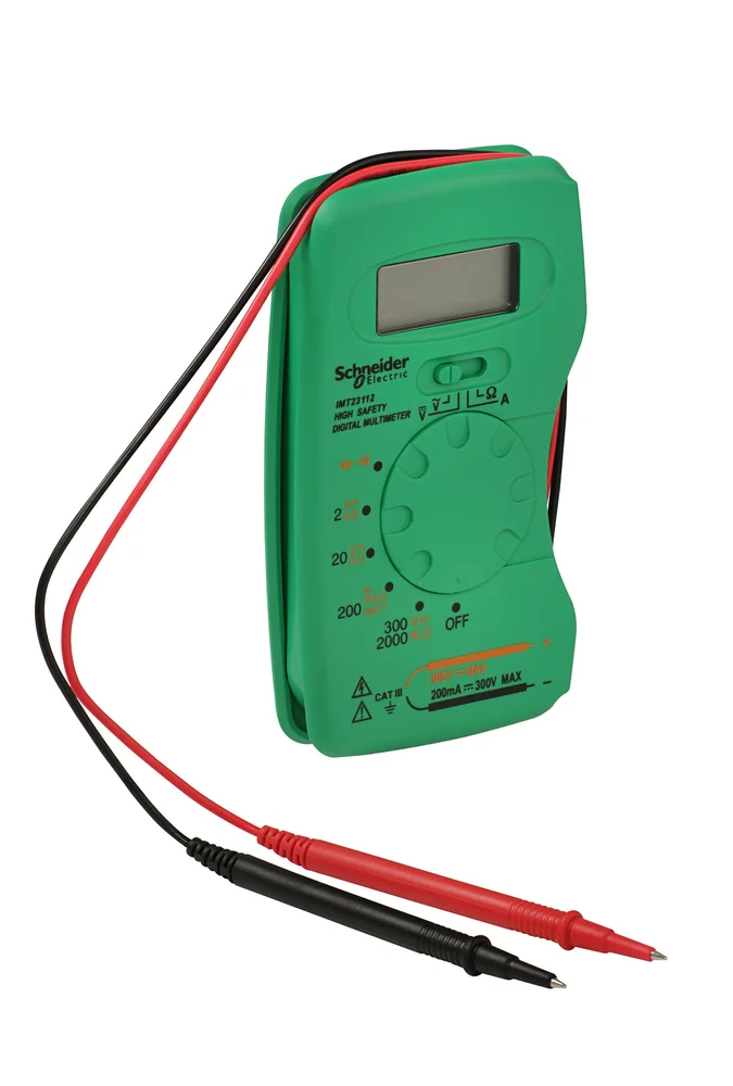 Schneider Electric Multimeter, kompakt digital, CAT III v:4702220