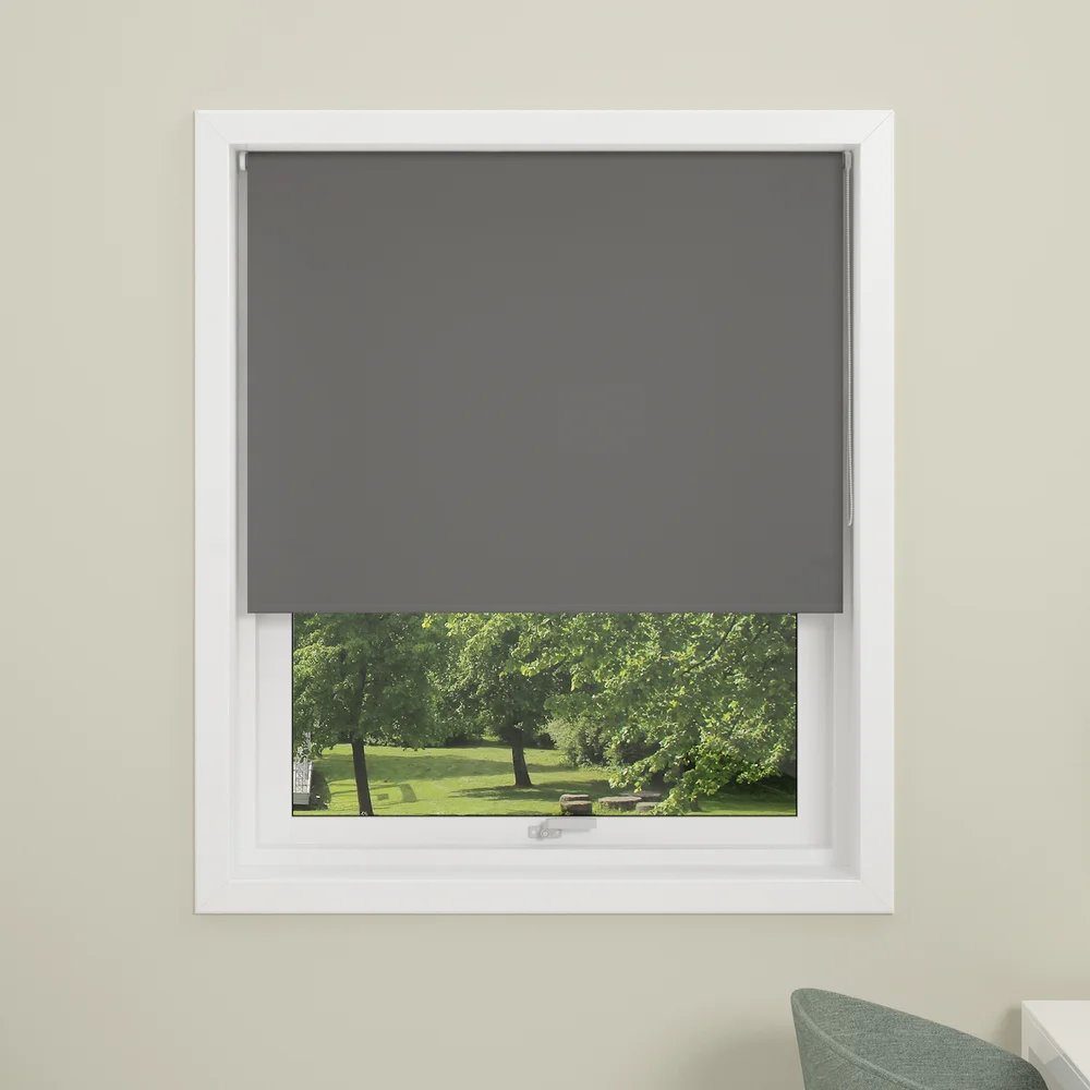 DEBEL RULLEGARDIN UNI MAXI LYSTETT GRÅ 160X210 v:6713715