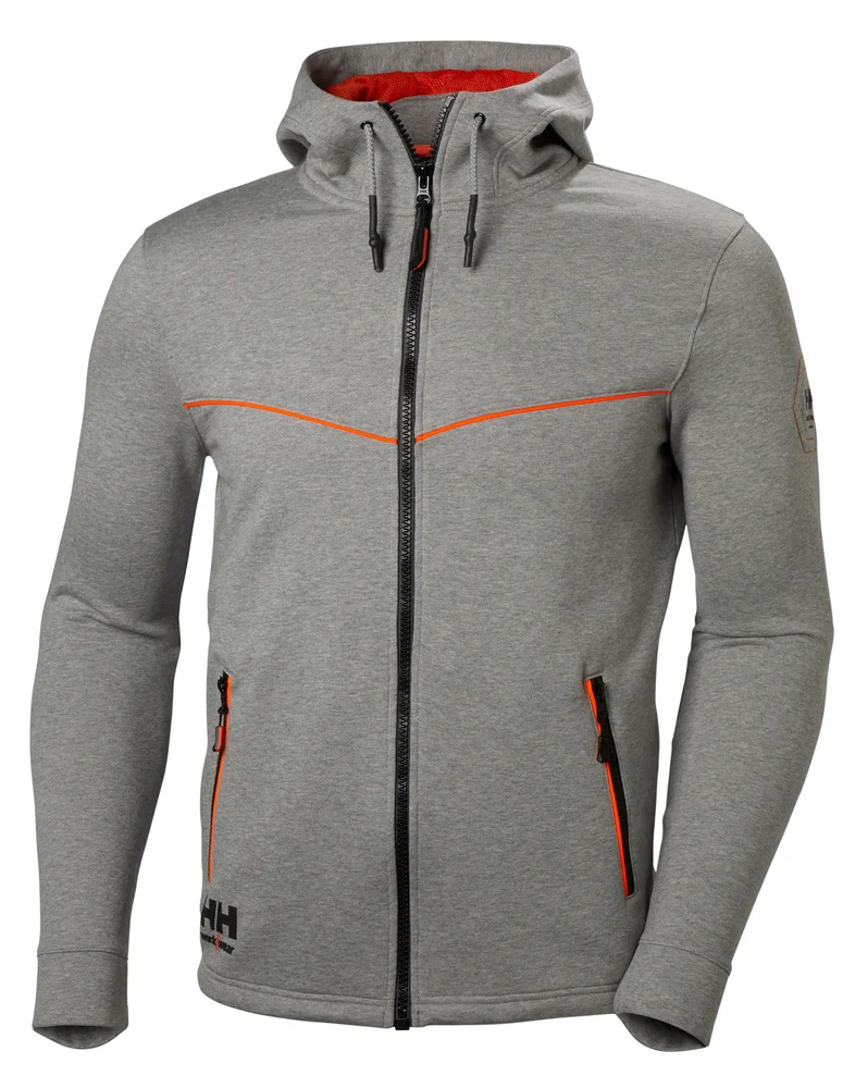 HETTEGENSER ZIP 79197 GRÅMELERT L v:9056864
