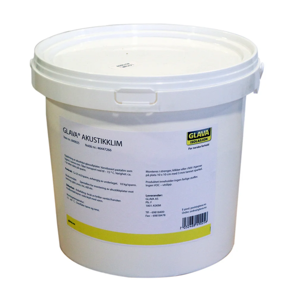 AKUSTIKKLIM BOF 10L GLAVA v:4056489