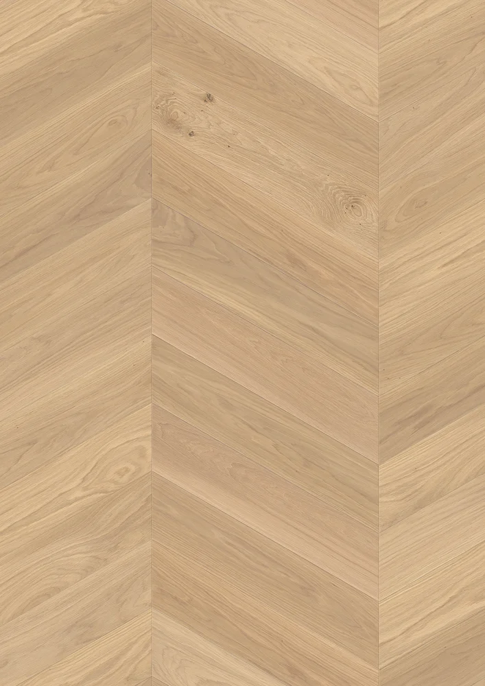 Boen Parkett eik hvit adagio chevron børstet oljet v:7124147 Boen Parkett eik hvit adagio chevron børstet oljet v:7124147