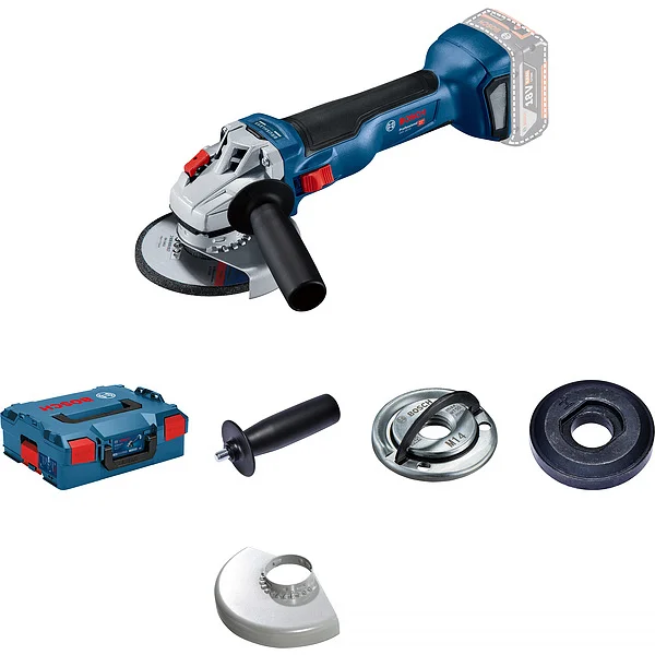 Bosch Vinkelsliper GWS 18V-10, uten batteri & lader v:7139733 Bosch Vinkelsliper GWS 18V-10, uten batteri & lader v:7139733