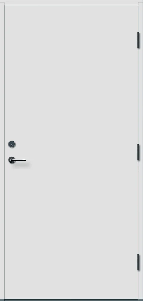 Ytterdør 100×200 Moss hvit høyre v:2193113