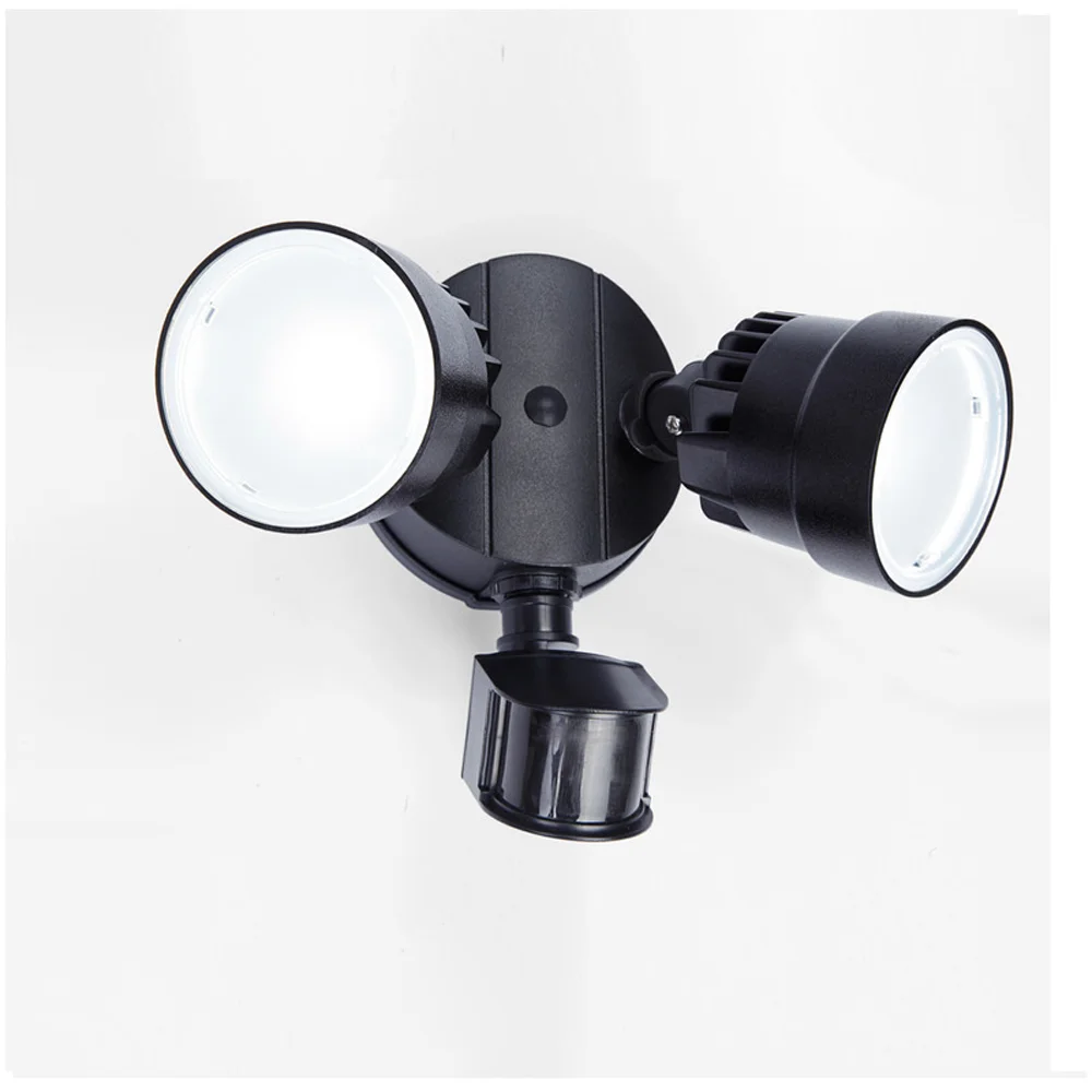 LUTEC SECURITY SHRIMP VEGGLAMPE 2 LYKTER SORT v:8753545 LUTEC SECURITY SHRIMP VEGGLAMPE 2 LYKTER SORT v:8753545