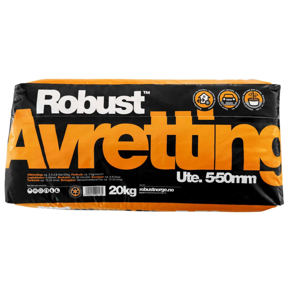 Robust Avretting Ute 5-50 mm v:7226227 Robust Avretting Ute 5-50 mm v:7226227