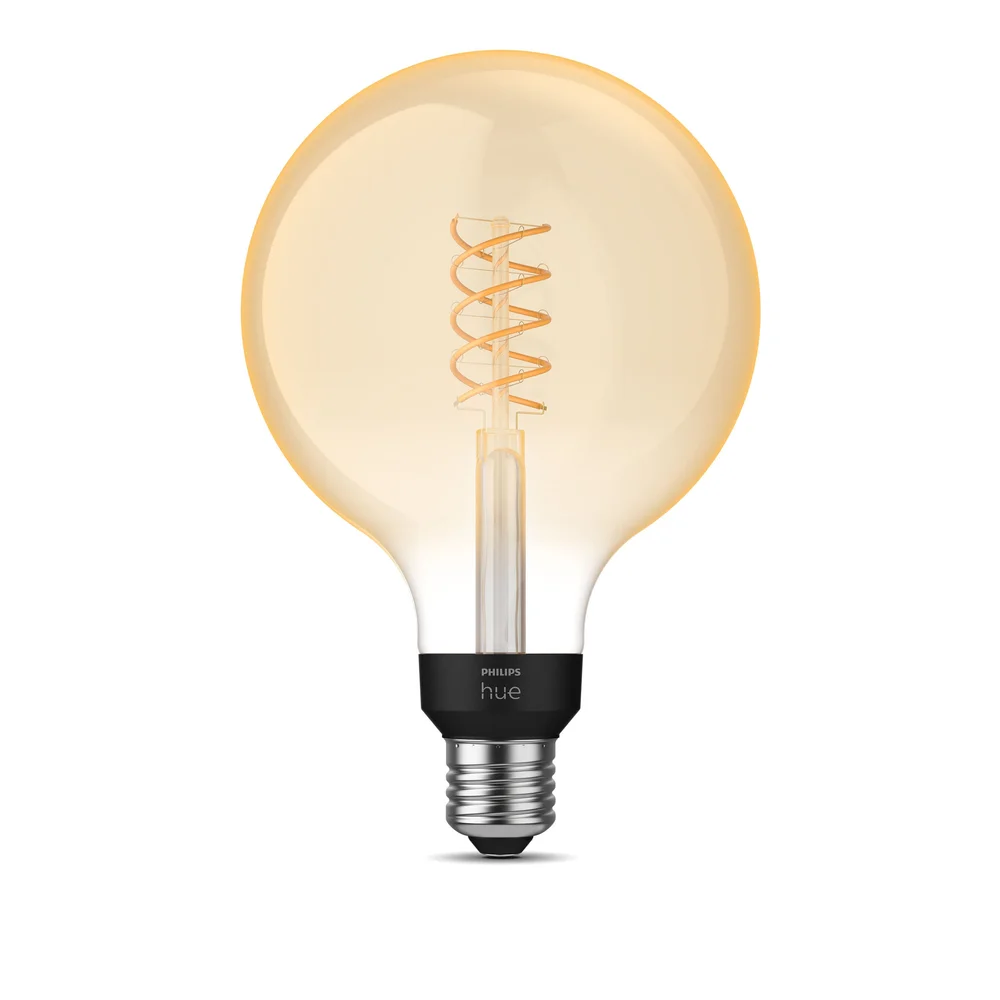 Philips Hue LED-lampe globe HUE, W, G125, E27, 7W v:2356185