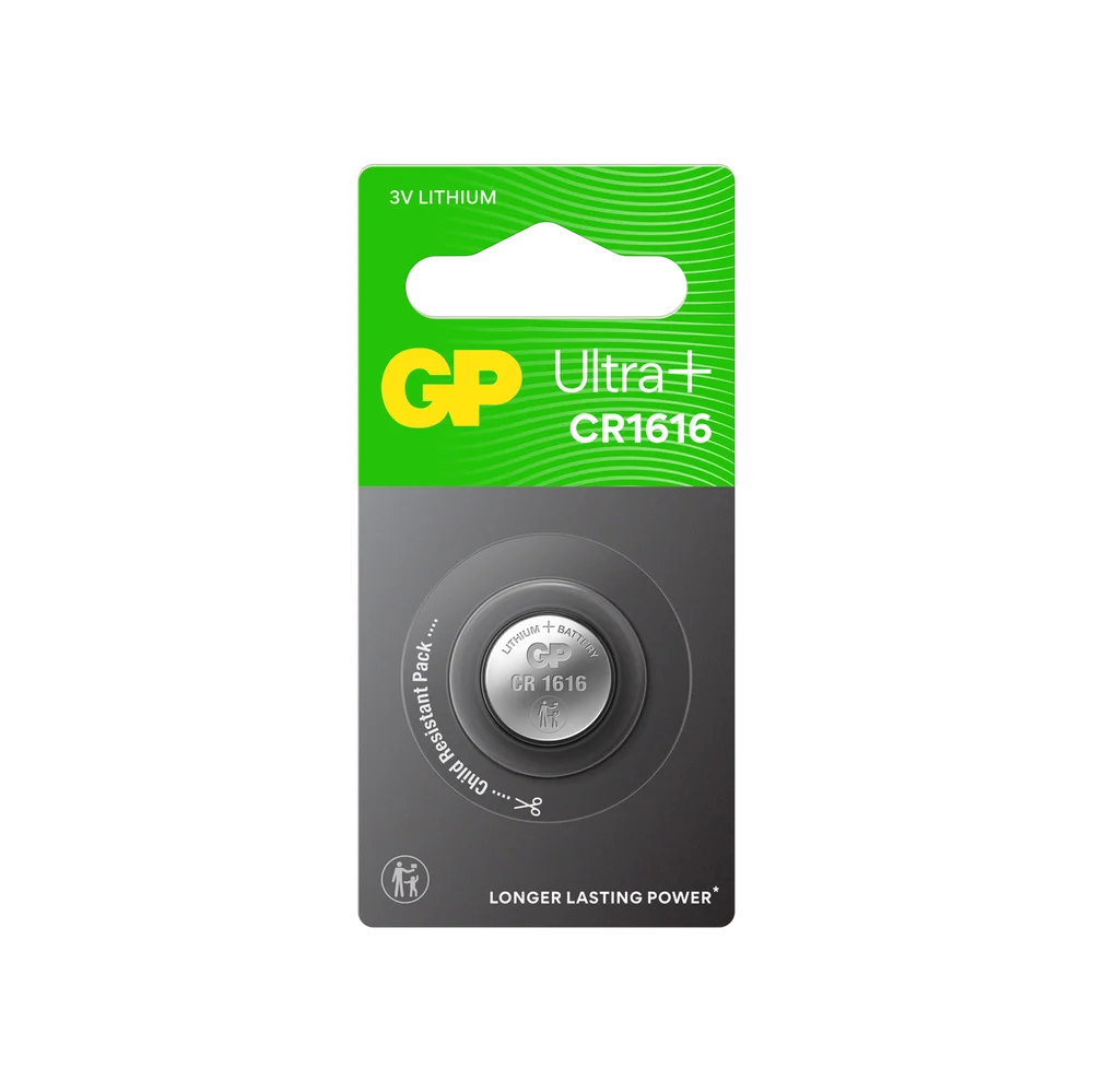 BATTERI ULTRA+ LITIUM CR1616 1PK v:6190808 BATTERI ULTRA+ LITIUM CR1616 1PK v:6190808