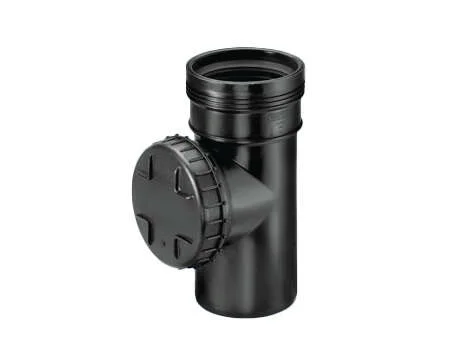 Wafix 75 mm sort PP stakerør m/lokk v:5693087 Wafix 75 mm sort PP stakerør m/lokk v:5693087