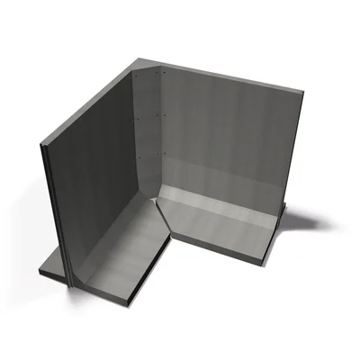 T-ELEMENT 4 KN HJØRNE 4800 MM SPS v:6751385