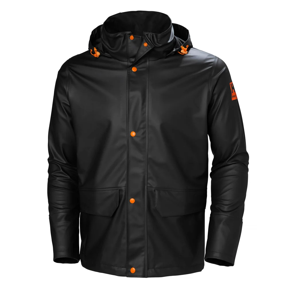 Helly Hansen Workwear Regnjakke Gale, svart v:9940462 Helly Hansen Workwear Regnjakke Gale, svart v:9940462