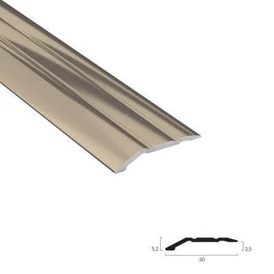 NIVÅLIST BRONSE 1000X30X2-4MM v:9618493 NIVÅLIST BRONSE 1000X30X2-4MM v:9618493