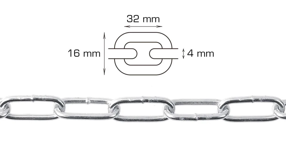 Home>It Sveiset langleddet kjede – 2 meter (4 mm) v:1305544 Home>It Sveiset langleddet kjede – 2 meter (4 mm) v:1305544