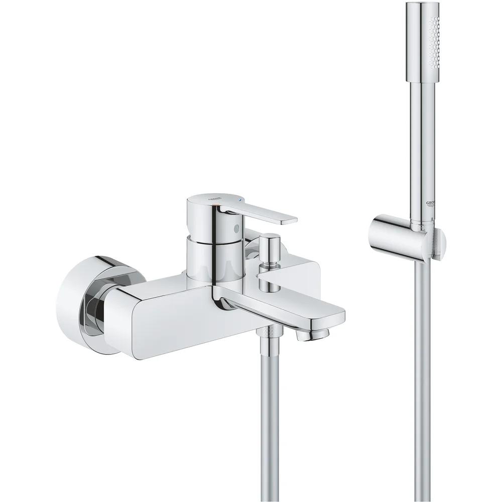 GROHE LINEARE KAR- OG DUSJBATTERI MED HÅNDDUSJ v:7576902