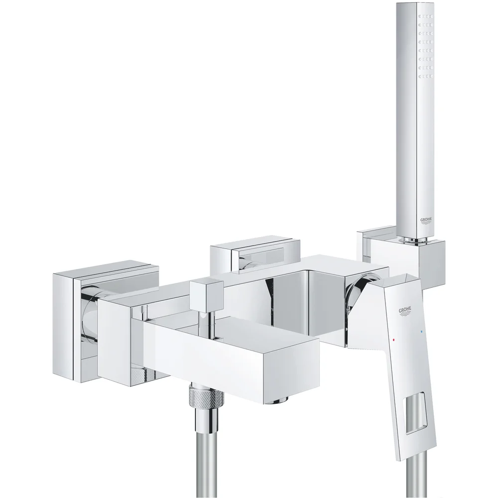 GROHE EUROCUBE BADEKARARMATUR MED HÅNDDUSJ v:4354843 GROHE EUROCUBE BADEKARARMATUR MED HÅNDDUSJ v:4354843