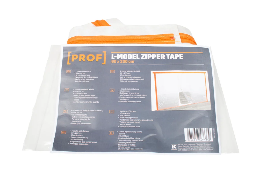 Glidelåstape Modell L 2m - PROF v:9678565