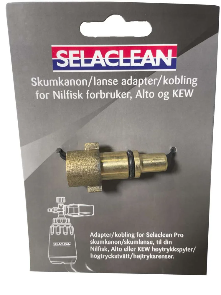 Selaclean Adapter for Nilfisk forbruker/KEW/Altor v:3548725 Selaclean Adapter for Nilfisk forbruker/KEW/Altor v:3548725