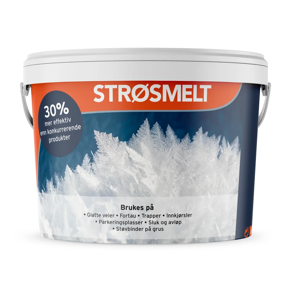 Strøsmelt 10L effektiv snøsmelting og isfjerning v:7659266