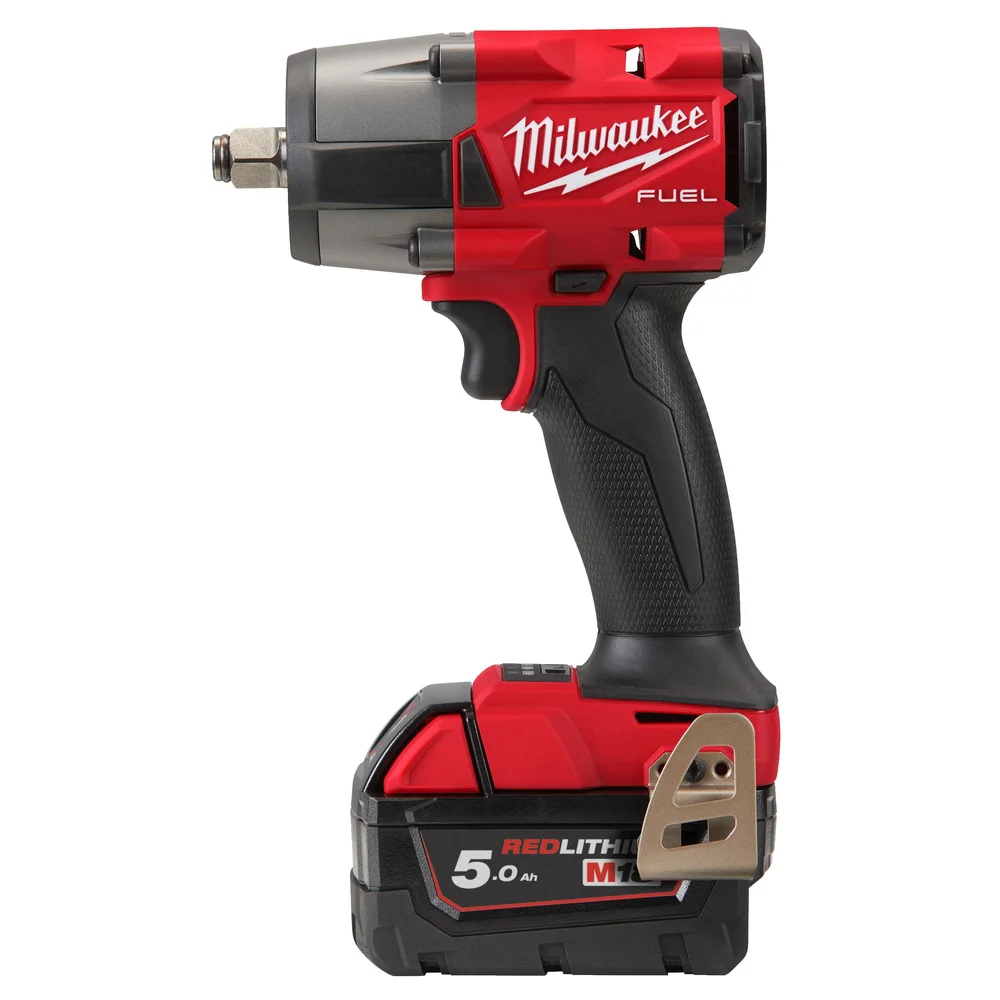 Milwaukee Mutternøkkel 1/2", M18 FMTIW2F12-502X, inkl. 2×5 Ah batterier og lader v:4655814 Milwaukee Mutternøkkel 1/2", M18 FMTIW2F12-502X, inkl. 2×5 Ah batterier og lader v:4655814