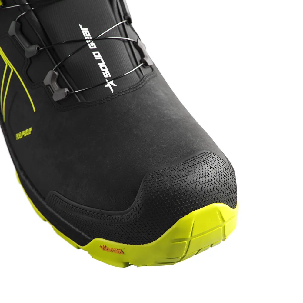 Solid Gear Vapor 3 GTX MID vernesko sort/grønn str 40 v:7174678