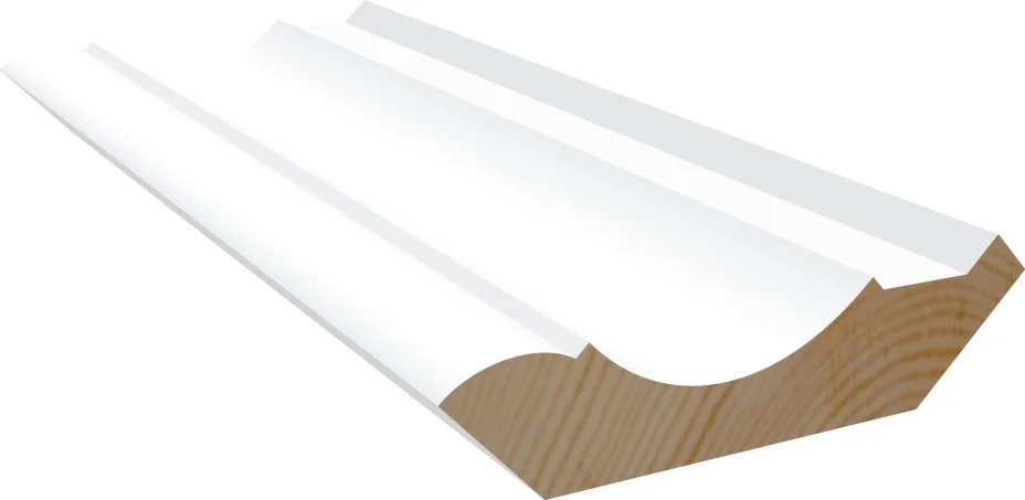 Taklist furu klassisk hvit S0500N 21x70x4400 mm v:7307226 Taklist furu klassisk hvit S0500N 21x70x4400 mm v:7307226