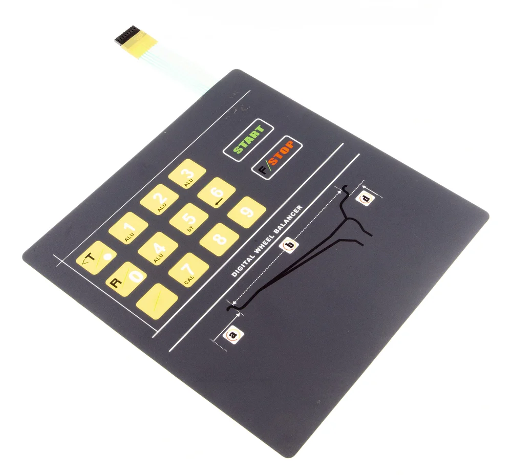 PELA Tastatur til dekkbalanseringsmaskin U-860 v:7101144