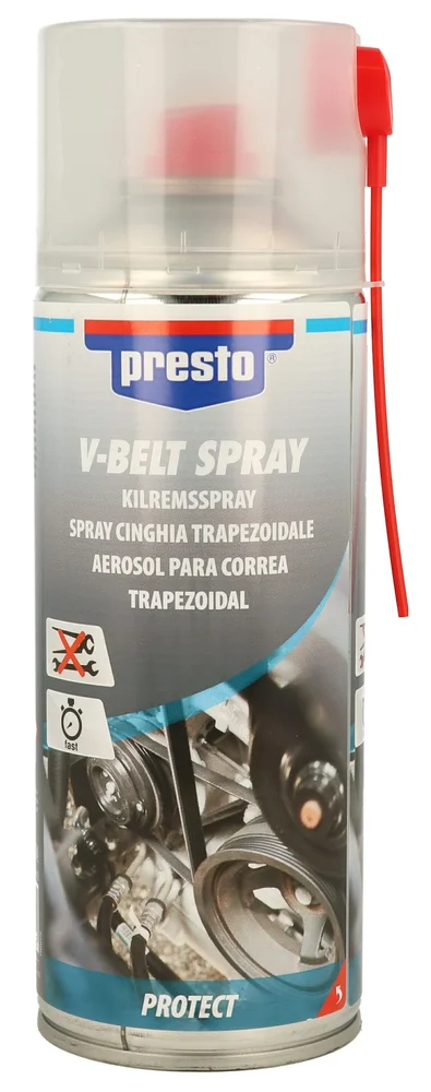 PRESTO PRESTO V-BELT SPRAY 400ML v:6597974 PRESTO PRESTO V-BELT SPRAY 400ML v:6597974