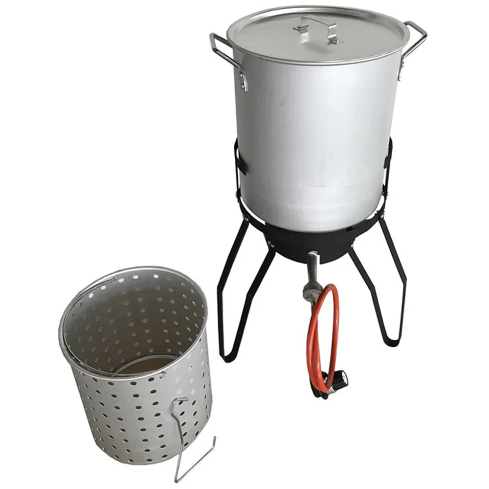KRABBEKOKER M/STATIV OG GRYTE 13KW v:1644735