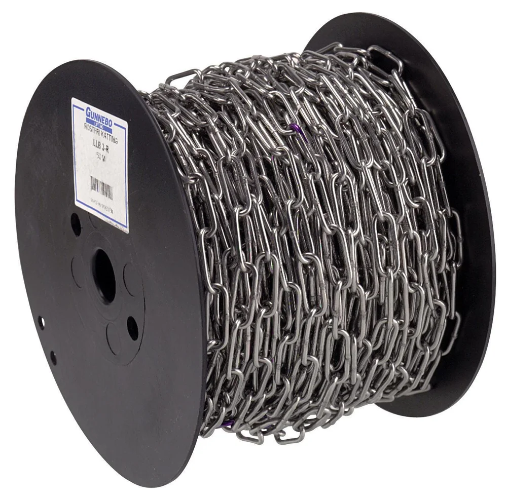 GUNNEBO INDUSTRIES KJETTING RUSTFRI LLB-6-RSPOLE v:6010120