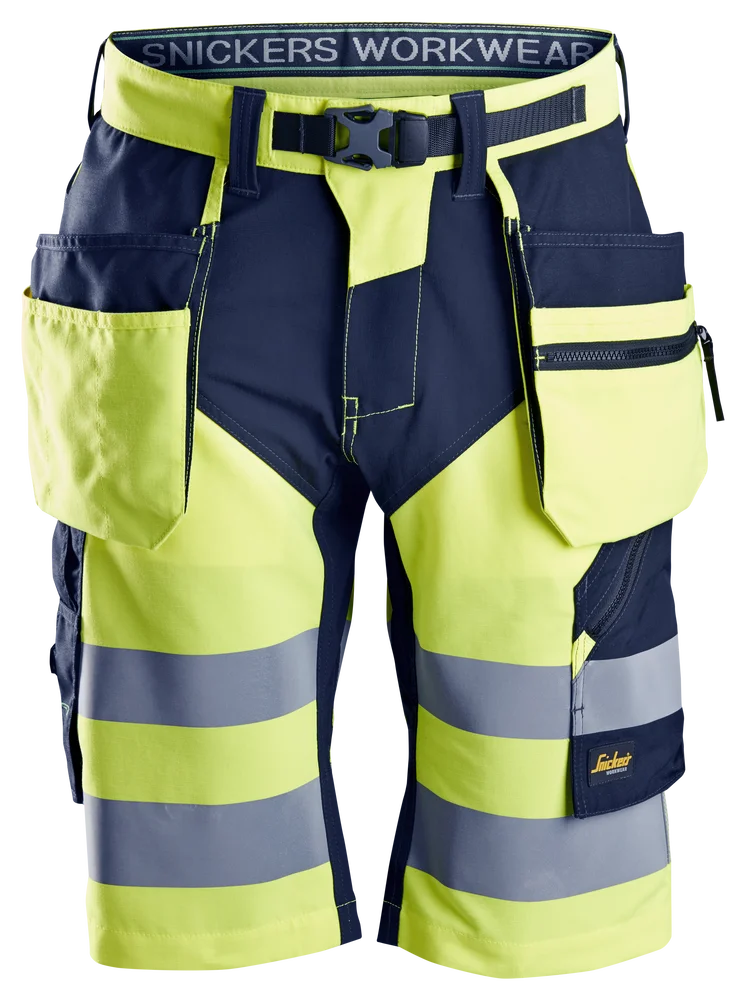 Shorts high-vis gul/blå str 56 v:8036288