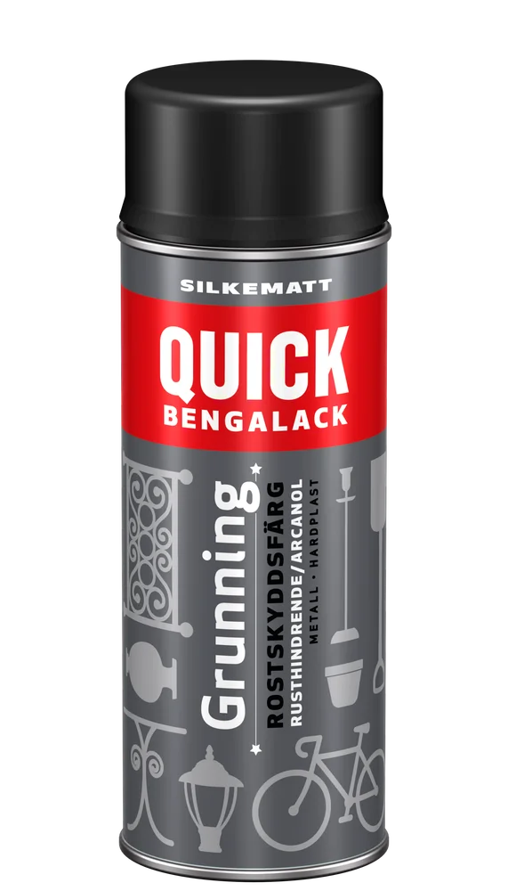 QUICK B GRUNNING SPR SORT SM 400ML v:2031354 QUICK B GRUNNING SPR SORT SM 400ML v:2031354