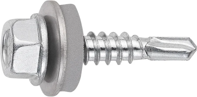 Skrue elzn sl2-t-a14-4,8x20 ral3009 lakkert rød 100pk v:3145554