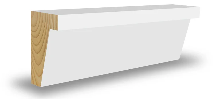 Taklist furu drammen hvit bomull S0502-Y 21x45x4400 mm v:7680272 Taklist furu drammen hvit bomull S0502-Y 21x45x4400 mm v:7680272