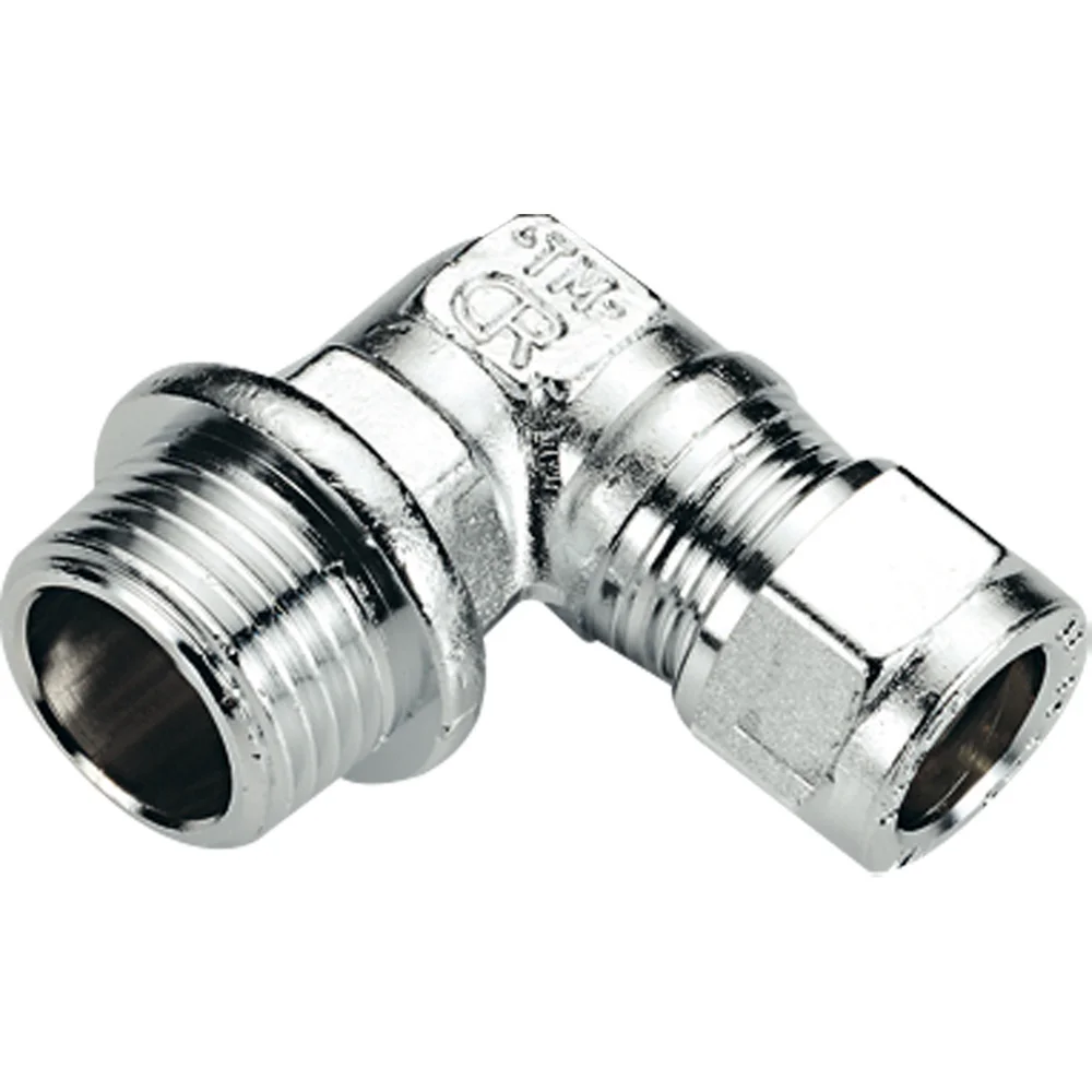 FONTA VINKEL M/NIPPEL 15MM X 1/2" FORKROMMET PEX v:3234362