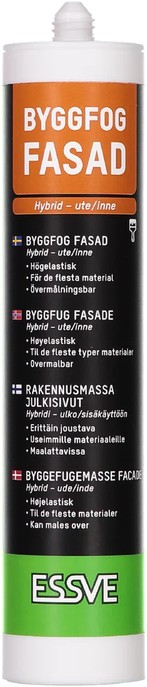 BYGGFUG FASADE SVART 300ML v:3417617 BYGGFUG FASADE SVART 300ML v:3417617