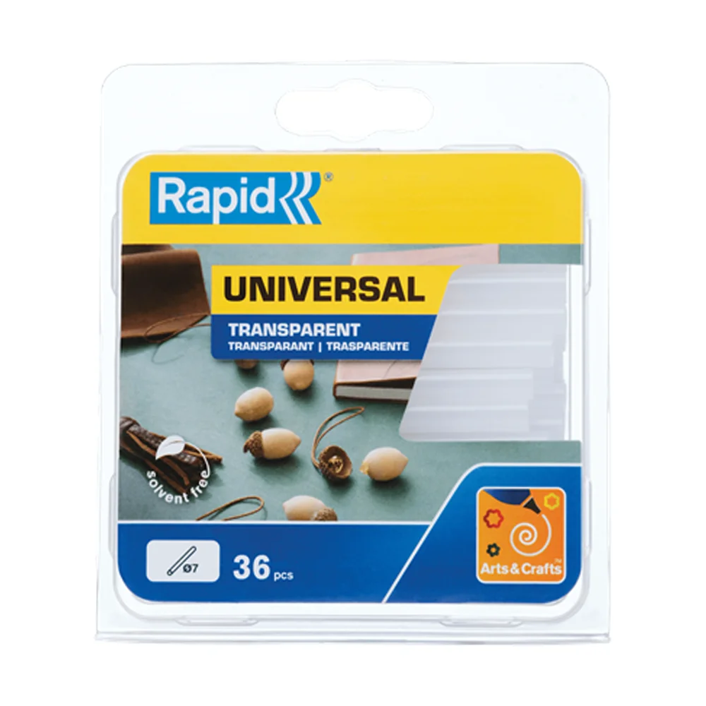 RAPID LIMPINNER 7MM UNIVERSAL TRANSPARENT 36ST v:5017556