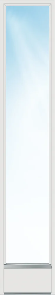 Ytterdør med sidefelt 50×210 Slp1 Klar med glass hvit v:4017088 Ytterdør med sidefelt 50×210 Slp1 Klar med glass hvit v:4017088