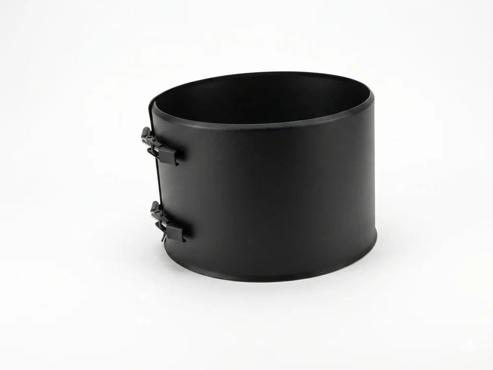 Pyntedeksel h:150mm sort ø200 høyde 150mm v:9962304 Pyntedeksel h:150mm sort ø200 høyde 150mm v:9962304